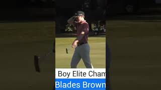 Blades Brown, 2023 Elite Invitational Champion