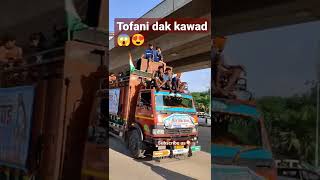 tufani Dak kawad yatra 2022#shiv #shankar #jai #haridwar #dakkawad superfast😱 Dak kawad #shorts #yt