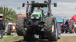 [FIERA AGRICOLA CAMPOVERDE 2022] OLD TRACTOR PULLING - BRUTAL SOUND!