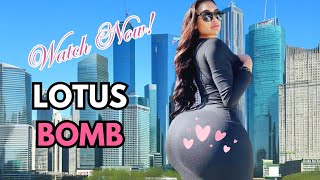 Lotus Bomb’s Journey💓Model & Actress Breaking Beauty Barriers | Curvy Plus Size Model