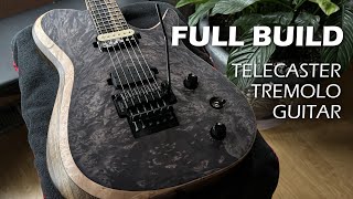 I Built a Modern Tele Tremolo Guitar (Full Build & Demo)