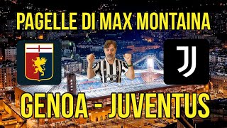 GENOA   JUVENTUS   PAGELLE COMPLETE  DI MAX MONTAINA