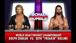 WWE  | Dolph Ziggler vs Seth Freakin Rollins World Heavyweight Championship | 2023