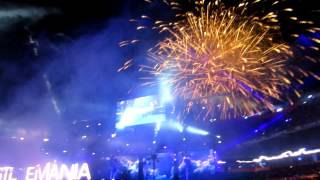 WWE WRESTLEMANIA 28 UNDERTAKER 20:0 FIREWORKS 1/4/2012 MIAMI HD