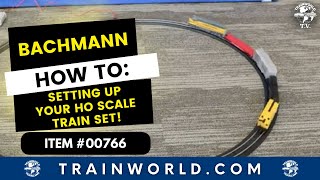 How To Assemble Your Bachmann HO Starter Set