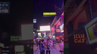 Pattaya Walking Street #shorts #youtubeshorts #walkthrough