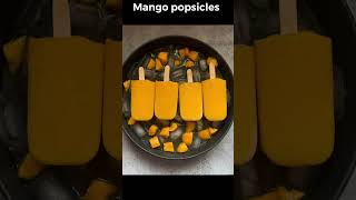 How to make perfect Mango popsicles || must try || few ingredients || summer cooler ||  trending