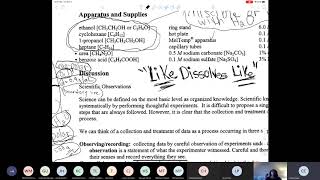 Scientific Observations Lab Part 1