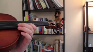 Violin Tutorial: An Easy/Abridged Version of “Through the Fire and the Flames” by Dragonforce