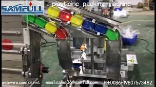 plasticine  cup filling and capping machine