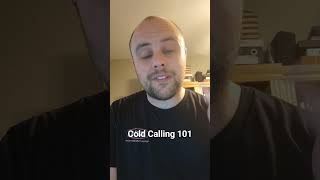 Cold Calling 101 #marketing #sales #coldcall #learning