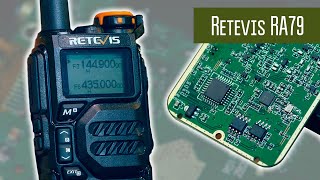 Retevis RA79 VHF UHF AirBand 300 МГц носимая радиостанция.