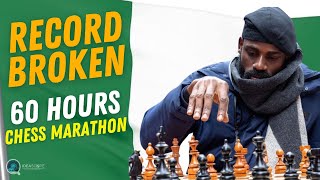 World Chess Master Tunde Onakoya set New World Record with 60-Hour Chess Marathon