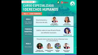 CDDHH | Curso Especializado en DDHH - Día 1: Mesa de diálogo "Derechos de infancias trans en LATAM"