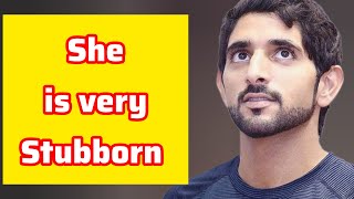 She is very Stubborn | Sheikh Hamdan | Fazza Prince of Dubai | Fazza Poems