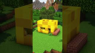 Minecraft Small Yellow Cabin House ASMR