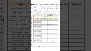 Learn Flash Fill in Excel | #shorts #excel