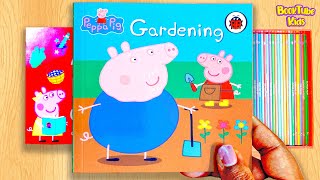 🐷PEPPA PIG : GARDENING 21 | Kids Books Read Aloud