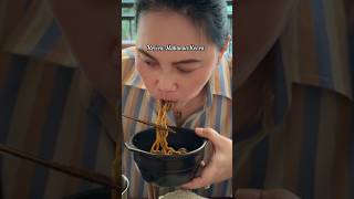 Serasa makan di Korea. #food #lelatresna #mukbang #kuliner #koreanfood #makan #lunch #jajangmyeon