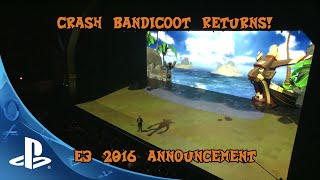 E3 2016 - Crash Bandicoot 1,2,3 Remake & Skylanders Announcement