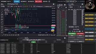 🔴Funding Futures Trading Live Nasdaq NQ 10/31/24 6:00pm