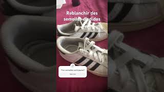 Restauration de Baskets Adidas Vintage : Du Vintage au Prêt à Porter ! partie 1