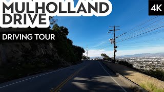 Driving Mulholland Drive | Los Angeles Driving Tour [4K]