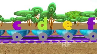 Train ABC Song | Alphabet Song A to Z for Children | 3D Animation from Magic Kids