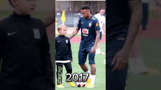 Neymar Jr son evolution