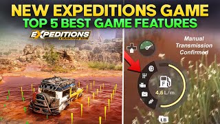 Top 5 Best Features in Expeditions: MudRunner Game New Tire Pressure System is Confirmed