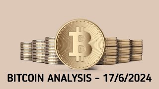 Bitcoin analysis 17/6/2024