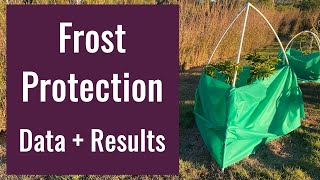 Fruit Tree Frost Protection Results