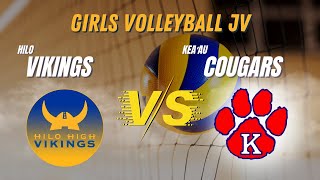 09/04/2024 JV Girls Volleyball vs Keaau Cougars