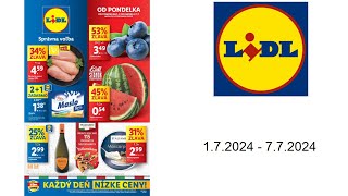 Lidl leták (SK) - 1.7.2024 - 7.7.2024