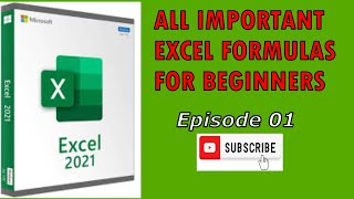 6 Basic Excel Formulas for Beginners | SUM, AVERAGE, MAX, MIN, COUNT, COUNTA  #ExcelForBeginners