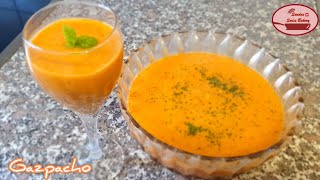 Gazpacho Refreshing Cold Soup | Vegan Glutenfree Recipe | by Chef Mohammad Toufiq