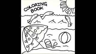 Coloring Book - Sand In My Shoes 7" (Full EP) Indie Pop 1994