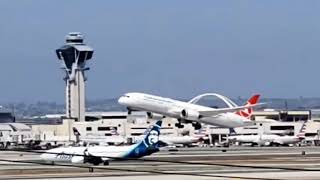 boeing 787 turkish airlines departing LAX