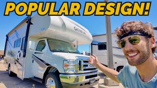 One of the MOST POPULAR motorhome designs! 2024 Thor Geneva 24VT