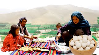 Lovely old couple lifestyle: cooking delicious local village food || Village Life Afghanistan