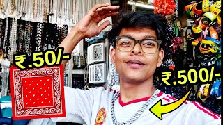 BANDANA और ICE CHAIN In Very Cheap PRICE में !! | CST FORT. | #diamond #Ice #Chains || VLOG 39