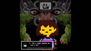 ..he’s right behind me.. isnt he?.. | undertale