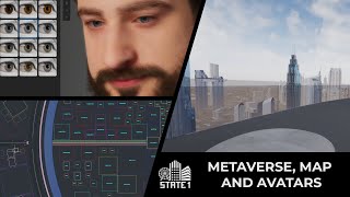 PREVIEW of the METAVERSE, the MAP and the AVATARS of State1!