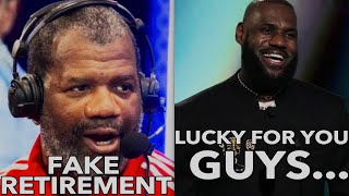 Rob Parker Completely Incinerates and Exposes LeBron James Fake Retirement