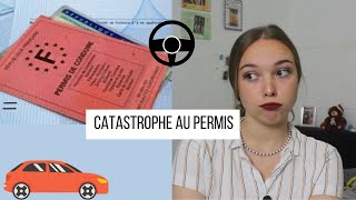 MON PERMIS : il touche le volant