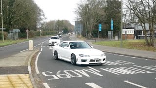 Cars Leaving JDM Car Meet January 2023