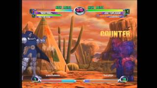 MvC2: Marvel vs Capcom 2 Online matches 10 Featuring Amingo, Juggernaut, Dr. Doom