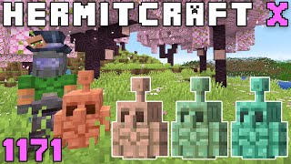 I've Added Copper Golems To The Server | Hermitcraft X 1171 #ad