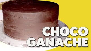 How to Cover a Cake with Chocolate Ganache