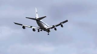 Doomsday Plane (Air Force) on approach to Wright-Patterson AFB in Dayton Ohio